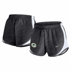 Green Bay Packers Women's Tempo Dri-FIT Shorts - Anthracite | Nike on sale