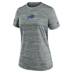 Buffalo Bills Women's Sideline Velocity Dri-FIT T-Shirt - Gray | Nike outlet