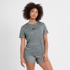 Seattle Seahawks Women's Sideline Velocity Dri-FIT T-Shirt - Gray | Nike for sale