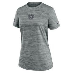Chicago Bears Women's Sideline Velocity Dri-FIT T-Shirt - Gray | Nike outlet