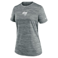 Tampa Bay Buccaneers Women's Sideline Velocity Dri-FIT T-Shirt - Gray | Nike for sale