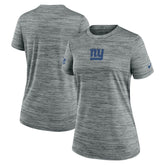 New York Giants Women's Sideline Velocity Dri-FIT T-Shirt - Gray | Nike sale