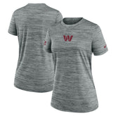 Washington Commanders Women's Sideline Velocity Dri-FIT T-Shirt - Gray | Nike discount