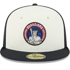 Cleveland Guardians City Connect Batting Practice 59FIFTY Fitted Hat - Navy/White | New Era