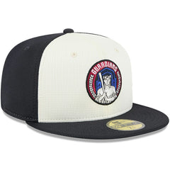 Cleveland Guardians City Connect Batting Practice 59FIFTY Fitted Hat - Navy/White | New Era