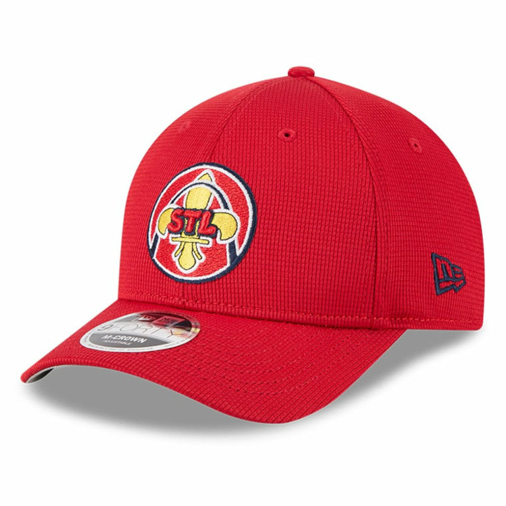 St. Louis Cardinals City Connect Batting Practice 9FORTY M-Crown Adjustable Hat - Red | New Era