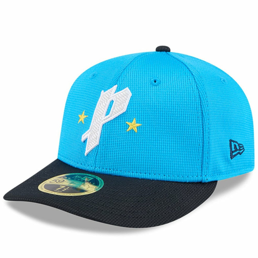 Philadelphia Phillies City Connect Batting Practice Low Profile 59FIFTY Fitted Hat - Neptune Blue/Navy | New Era
