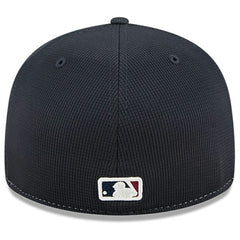 Cleveland Guardians City Connect Batting Practice Low Profile 59FIFTY Fitted Hat - Navy/White | New Era