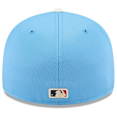 Los Angeles Dodgers City Connect Batting Practice Low Profile 59FIFTY Fitted Hat - Light Blue | New Era