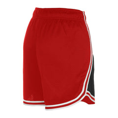 Kansas City Chiefs New Era Women's Sport Classics Mesh Shorts - Black/Red for sale