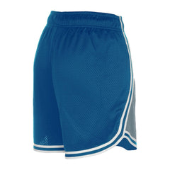 Detroit Lions New Era Women's Sport Classics Mesh Shorts - Silver/Blue online