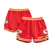 Kansas City Chiefs Chalk Line Court Shorts - Red/Gold online
