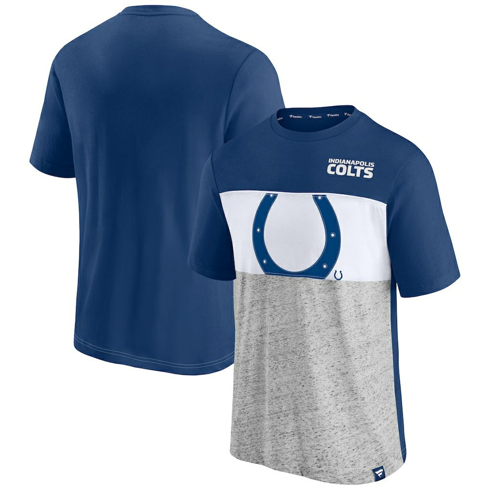 Indianapolis Colts Colorblock T-Shirt - Royal outlet