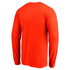 Cleveland Browns Team Arc Knockout Long Sleeve T-Shirt - Orange for sale