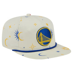 Golden State Warriors Lunar Golfer Snapback Hat sale - Cream | New Era for sale
