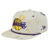 Los Angeles Lakers Lunar Golfer Snapback Hat - Cream | New Era discount