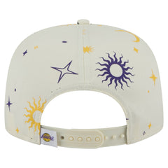 Los Angeles Lakers Lunar Golfer Snapback Hat - Cream | New Era discount