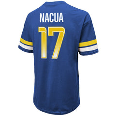 Puka Nacua Los Angeles Rams Majestic Threads Name & Number Oversized Fit T-Shirt - Royal cheap