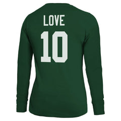 Jordan Love Green Bay Packers Majestic Threads Women's Name & Number Long Sleeve T-Shirt - Green online