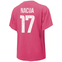 Puka Nacua Los Angeles Rams Majestic Threads Women's Name & Number T-Shirt - Pink discount