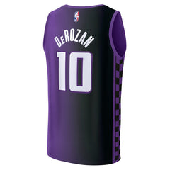 DeMar DeRozan Sacramento Kings Fast Break Replica Jersey - Statement Edition - Purple | Fanatics shop