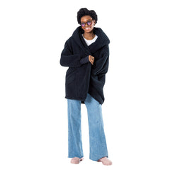 The Best Lounger in the World By Jill Martin Phoenix Suns Unisex Navy Oversized Open-Front Hoodie Sweater discount