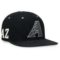 Arizona Diamondbacks Pro Corduroy Structured Snapback Hat - Black | Nike