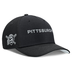 Pittsburgh Pirates Rise Performance Adjustable Hat - Black | Nike