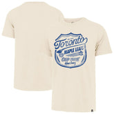 Toronto Maple Leafs '47 Poke Check Franklin T-Shirt Cream