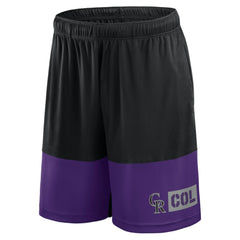 Colorado Rockies Best of the Best Shorts - Black