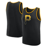 Pittsburgh Pirates Logo Athletic Unmatched Success Tank Top - Black