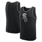 Chicago White Sox Logo Athletic Unmatched Success Tank Top - Black