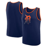 Detroit Tigers Logo Athletic Unmatched Success Tank Top - Navy