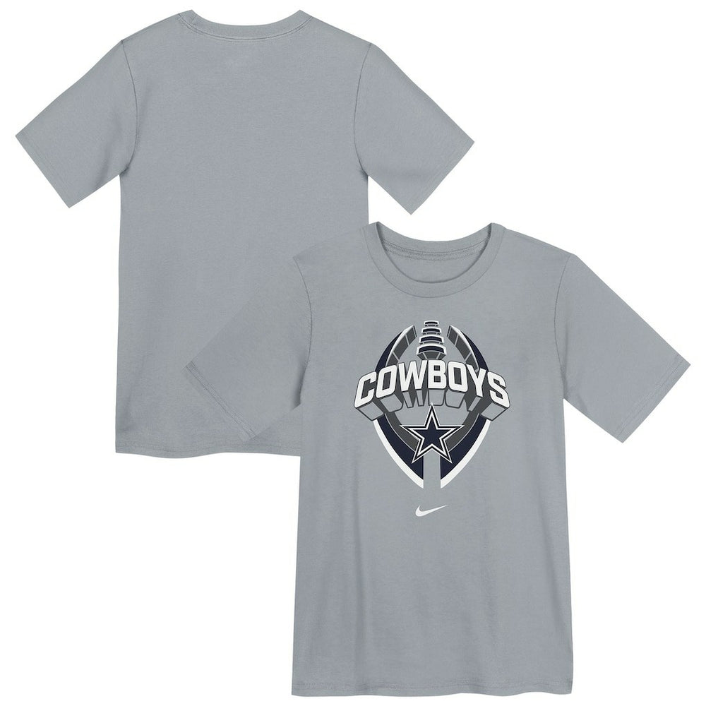 Dallas Cowboys Preschool Icon Legend Dri-FIT T-Shirt - Gray | Nike cheap