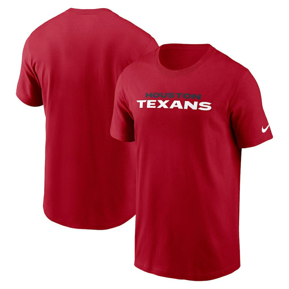 Houston Texans Primetime Wordmark Essential T-Shirt - Red | Nike sale