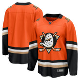 Anaheim Ducks Fanatics Home Breakaway Jersey Orange