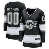 Los Angeles Kings Fanatics Women's Home Breakaway Custom Jersey Black