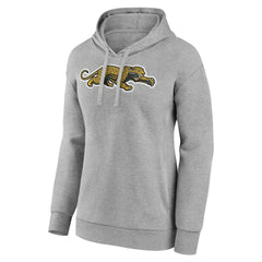 Jacksonville Jaguars Women's Classic Logo Pullover Hoodie - Gray outlet