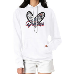 Florida Panthers G-III 4Her by Carl Banks Women's Animal Print Heart Fleece Pullover Hoodie White