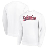Columbus Blue Jackets Starter Tailsweep City Pullover Sweatshirt White