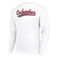 Columbus Blue Jackets Starter Tailsweep City Pullover Sweatshirt White