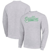 Dallas Stars Starter Tailsweep City Pullover Sweatshirt Heather Gray
