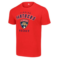 Florida Panthers Starter Logo T-Shirt Red