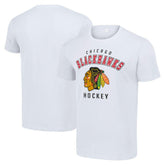 Chicago Blackhawks Starter Logo T-Shirt White