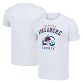 Colorado Avalanche Starter Logo T-Shirt White
