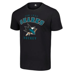 San Jose Sharks Starter Logo T-Shirt Black