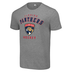 Florida Panthers Starter Logo T-Shirt Heather Gray