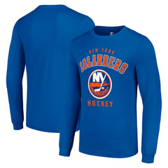 New York Islanders Starter Logo Long Sleeve T-Shirt Royal
