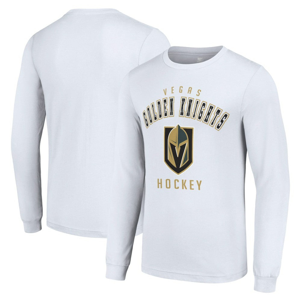Vegas Golden Knights Starter Logo Long Sleeve T-Shirt White