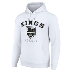 Los Angeles Kings Starter Logo Pullover Hoodie White